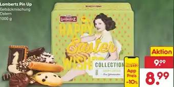 Netto Marken-Discount Lambertz Pin Up Gebäckmischung 1000 g Angebot