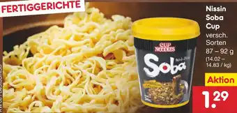 Netto Marken-Discount Nissin Soba Cup 87-92 g Angebot