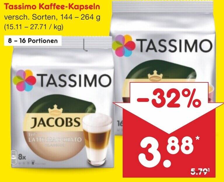 In Welchem Discounter Sind Tassimo Kapseln Im Angebot