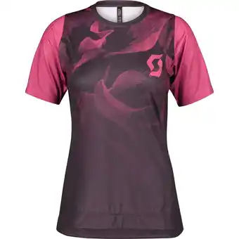 Intersport SCOTT Damen Shirt SCO Shirt W's Trail Vertic Pro SS carmine pink/dark purple M Angebot