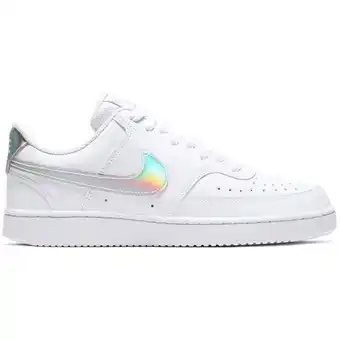 Intersport NIKE Damen Freizeitschuhe WMNS COURT VISION LO WHITE/MULTI-COLOR-BLACK 40 ½ Angebot