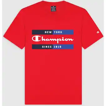 Intersport CHAMPION Herren Shirt Crewneck T-Shirt HRR XL Angebot