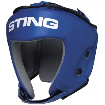 Intersport Helm Sting IBA Competition Kopfschutz blue S Angebot