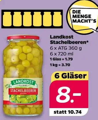 NETTO Landkost Stachelbeeren Angebot