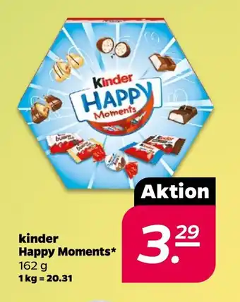 NETTO kinder Happy Moments 162 g Angebot