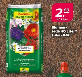 NETTO Blumen- erde 40 Liter Angebot