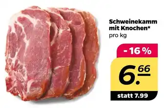 NETTO Schweinekamm mit Knochen Angebot