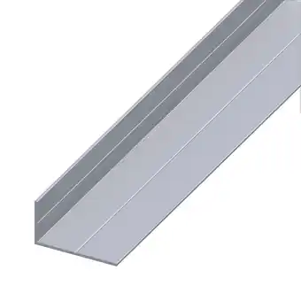 Sonderpreis Baumarkt Winkelprofil ungleichschenklig 100 x 1,95 x 3,55 cm aus blankem Aluminium Angebot