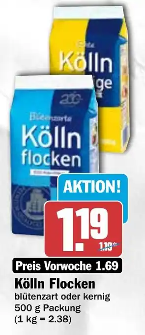 Hit Kölln flocken 500 g Packung Angebot