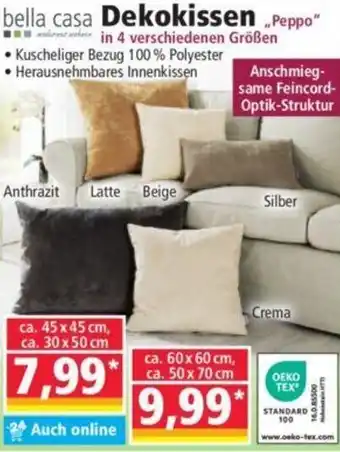 Norma bella casa Dekokissen „Peppo" Angebot