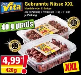 Norma Bona Vita Gebrannte Nüsse XXL 420 g Angebot