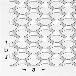 Sonderpreis Baumarkt Streckmetall Stahl roh 1,2 x 250 x 500 mm Angebot