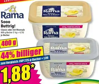 Norma Rama Sooo Buttrig! 400 g Becher Angebot