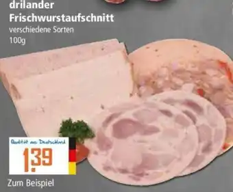 Klaas und Kock drilander Frischwurstaufschnitt 100 g Angebot