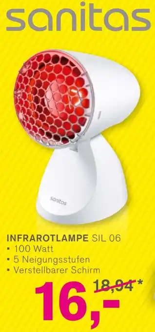 KODi Sanitas INFRAROTLAMPE SIL 06 Angebot