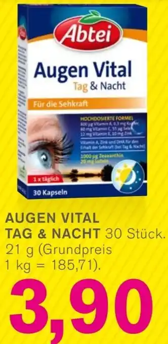 KODi Abtei AUGEN VITAL TAG & NACHT 30 Stück Angebot