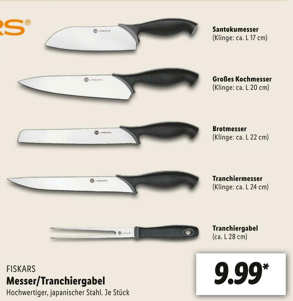 Elegantes Fiskars Messer Lidl Bilder