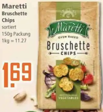 Klaas und Kock Maretti Bruschette Chips 150 g Packung Angebot