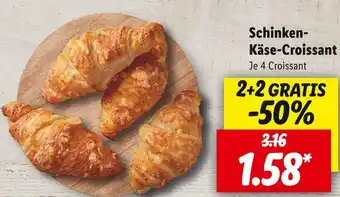 Lidl Unser brot schinken käse croissant Angebot