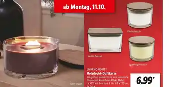 Lidl Livarno home holzdocht-duftkerze Angebot