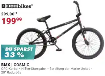 Fahrrad XXL KHEbikes BMX | COSMIC Angebot