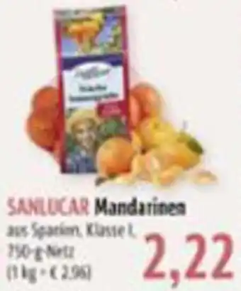 BUNGERT SANLUCAR Mandarinen 750 g Netz Angebot