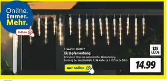 Lidl Livarno home eiszapfenvorhang Angebot