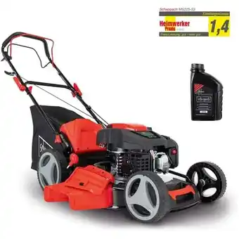 ManoMano Scheppach Benzin Rasenmäher MS225-53 7PS 6in1 mit Antrieb Breite 53cm 0,6 L Öl Angebot