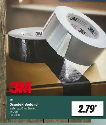 Lidl 3m gewebeklebeband Angebot