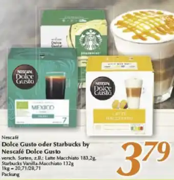 inkoop Nescafé Dolce Gusto oder Starbucks by Nescafé Dolce Gusto Angebot