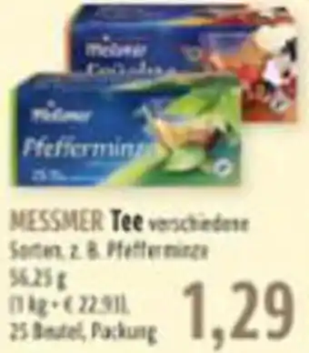 BUNGERT Messmer Tee 56,25 g Angebot