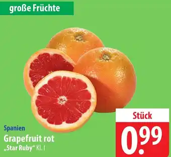 Famila Nord Ost Spanien Grapefruit rot ,,Star Ruby" Angebot