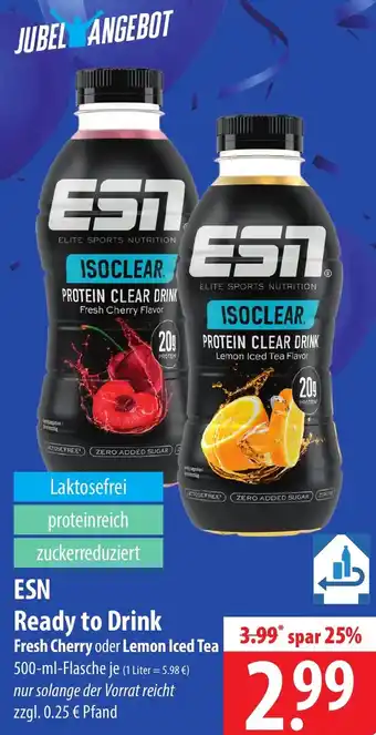 Famila Nord Ost ESN Ready to Drink 500 ml Flasche Angebot