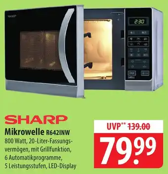 Famila Nord Ost SHARP Mikrowelle R642INW Angebot