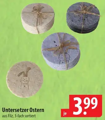 Famila Nord Ost Untersetzer Ostern Angebot