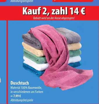 Famila Nord Ost Duschtuch Angebot