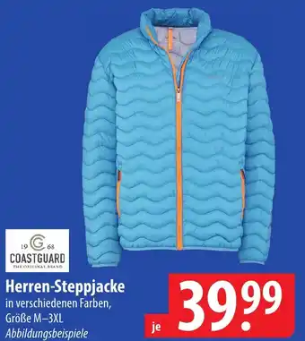 Famila Nord Ost COASTGUARD Herren-Steppjacke Angebot