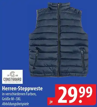 Famila Nord Ost COASTGUARD Herren-Steppweste Angebot