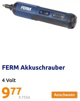 Action FERM Akkuschrauber 4 Volt Angebot