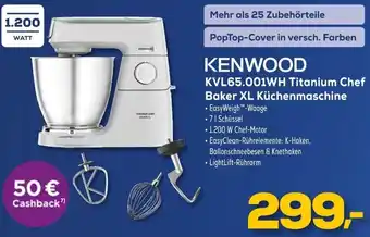 Euronics KENWOOD KVL65.001WH Titanium Chef Baker XL Küchenmaschine Angebot