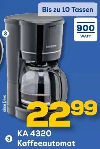 Euronics SEVERIN KA 4320 Kaffeeautomat Angebot