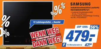 Expert Technomarkt SAMSUNG Induktionskochfeld (autark) NZ64B5066HK/U1 Angebot