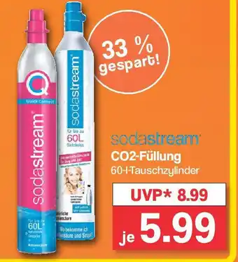 Famila Nord West sodastream CO2-Füllung 60-L-Tauschzylinder Angebot