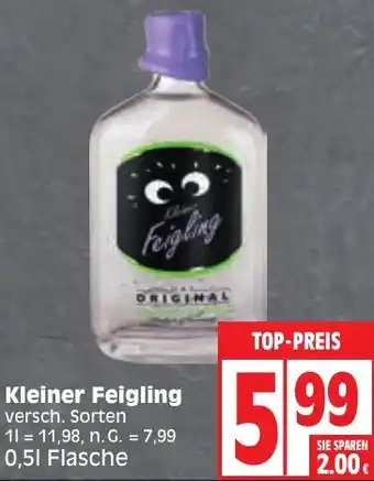 Edeka Kleiner Feigling 0,5 L Flasche Angebot