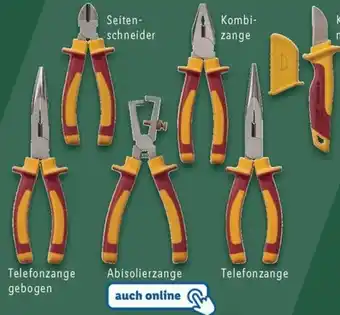 Lidl PARKSIDE Zange/Kabelmesser 1.000 V Angebot