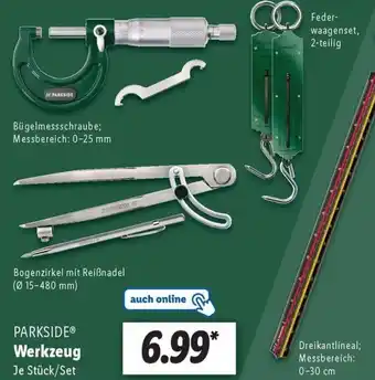 Lidl PARKSIDE Werkzeug Angebot