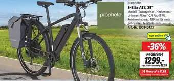 Lidl prophete E-Bike ATB, 29" Angebot
