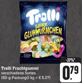 Scheck-in-Center Trolli Fruchtgummi 150 g Packung Angebot