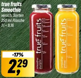 Simmel true fruits Smoothie 250 ml Flasche Angebot