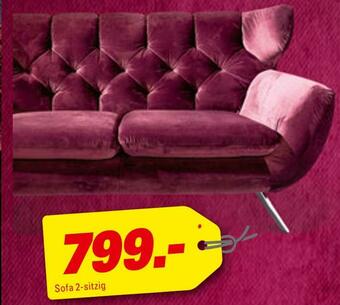 Höffner Sofa 2-sitzig Angebot